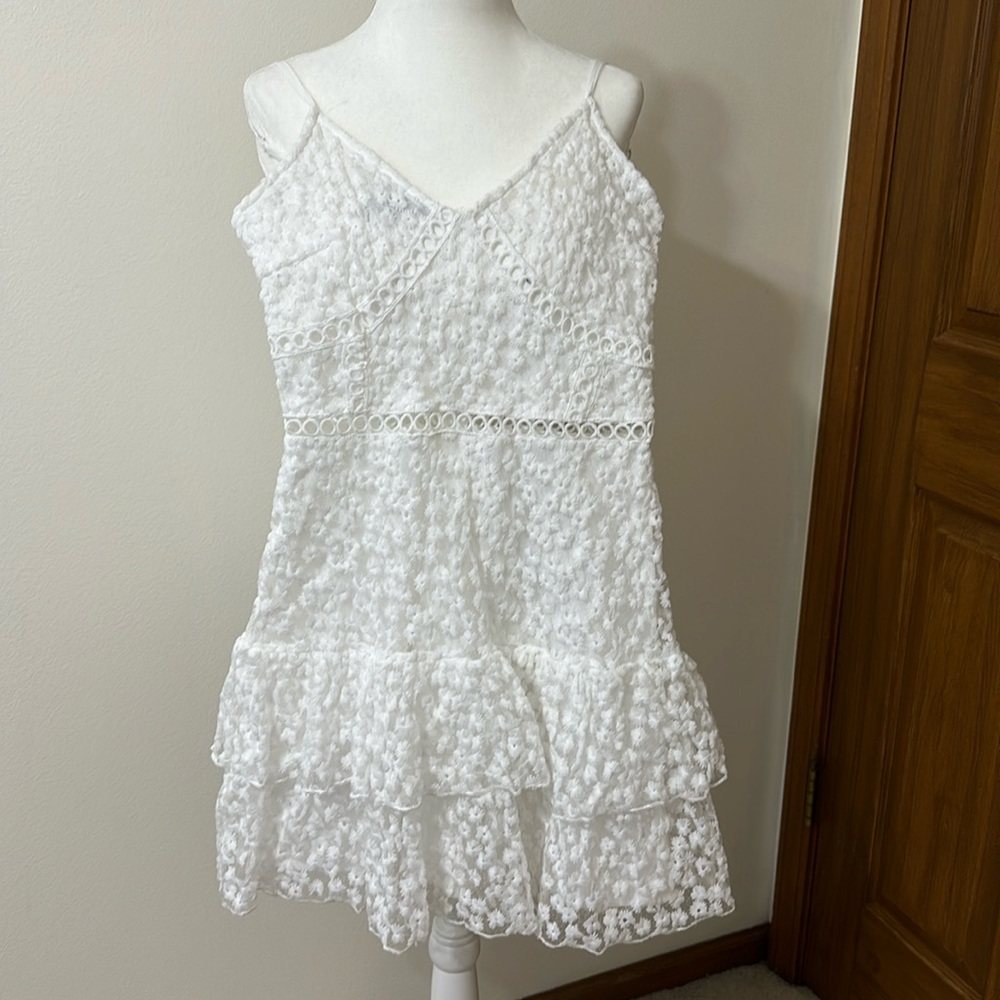 White short dress size XS